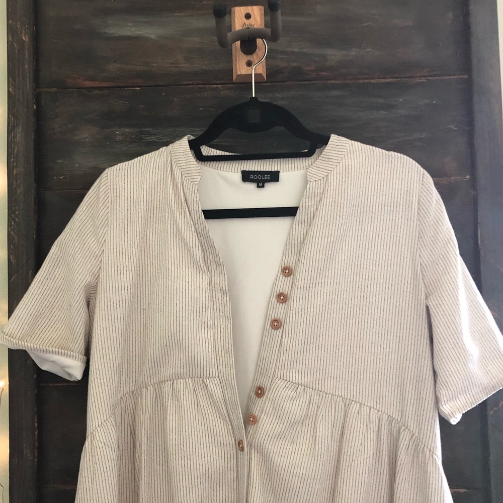 Roolee Cafe Stripe Dress
